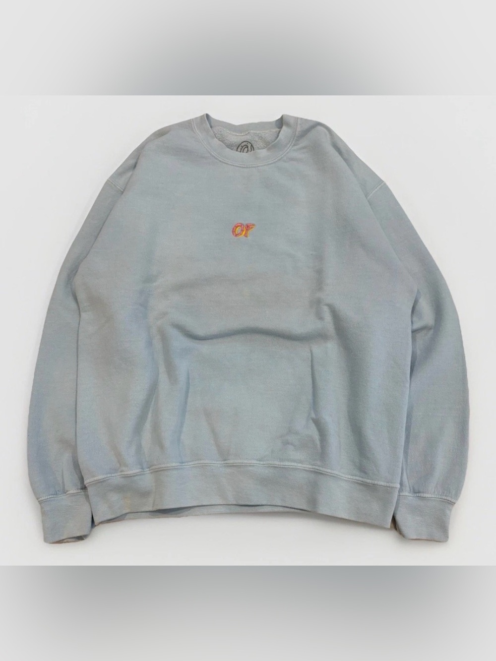 Odd Future Crewneck Sweatshirt OF Size Medium Tyler the Creator Sweater Blue